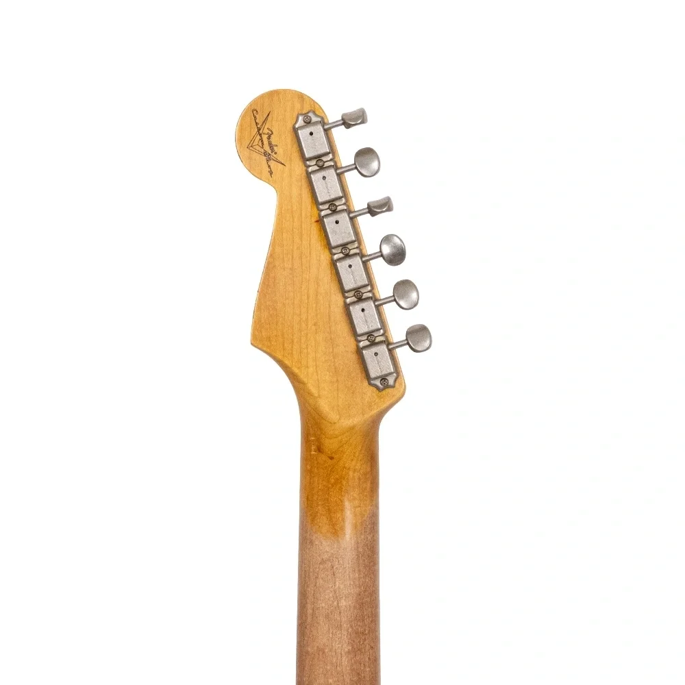 Fender Custom Shop 1962 Stratocaster Relic Gülağacı Klavye Aged Seminole Red Elektro Gitar