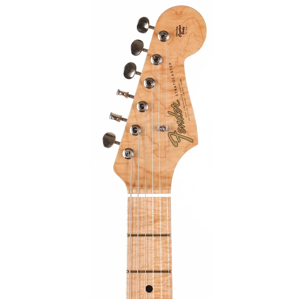 FENDER Custom Shop Limited Edition 1965 Stratocaster NOS Akçaağaç Klavye Aged Blue Ice Metallic Elektro Gitar