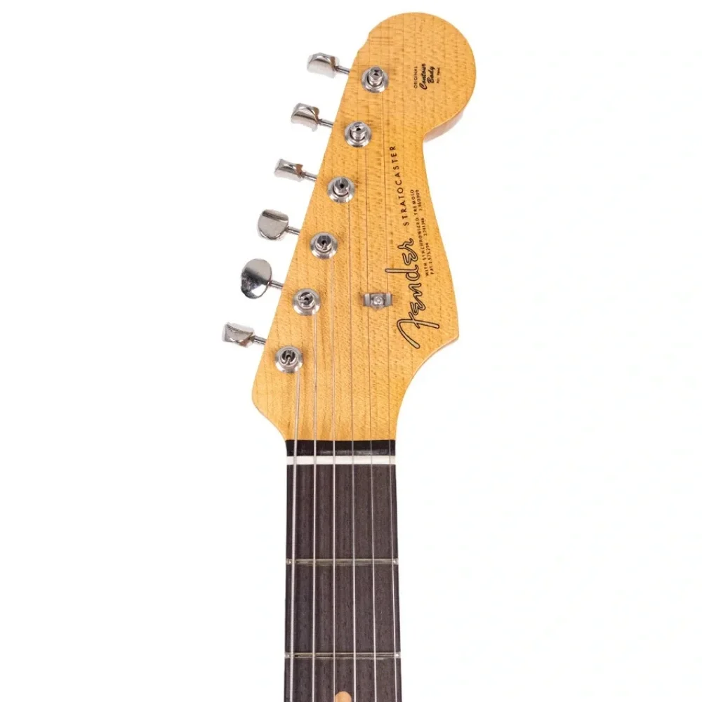 FENDER Custom Shop Limited Edition 1960 Telecaster Relic Gülağacı Klavye Aged Lake Placid Blue Elektro Gitar