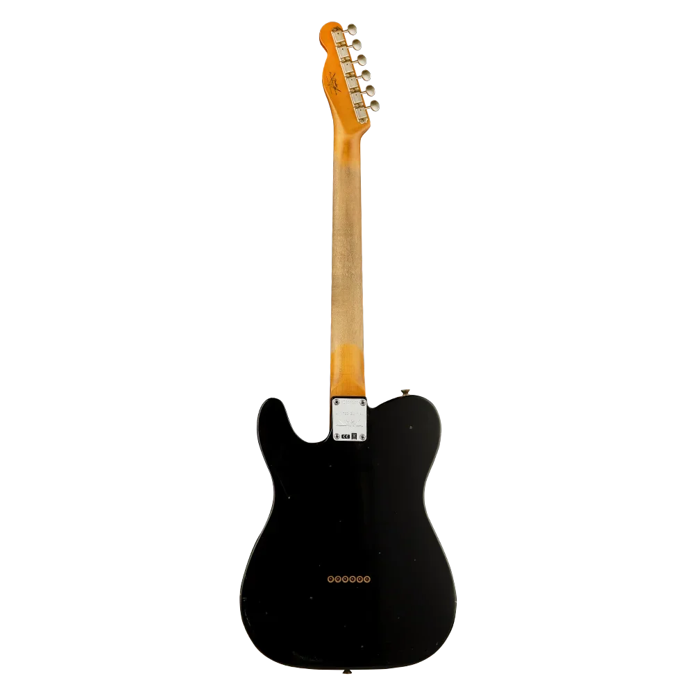Fender Custom Shop Limited Edition 1960 Telecaster Journeyman Relic Aged Black Elektro Gitar