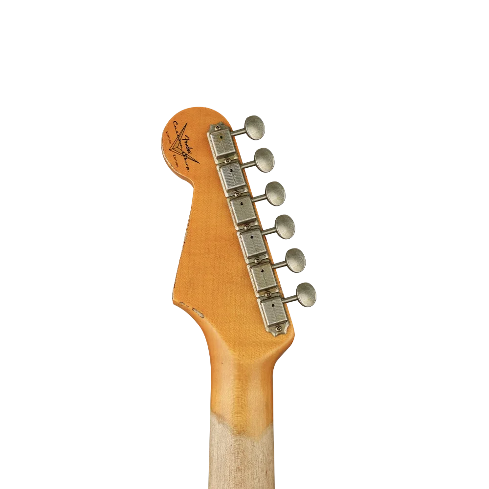 Fender Custom Shop LTD 1962 Stratocaster Heavy Relic Aged Cherry Sunburst Elektro Gitar