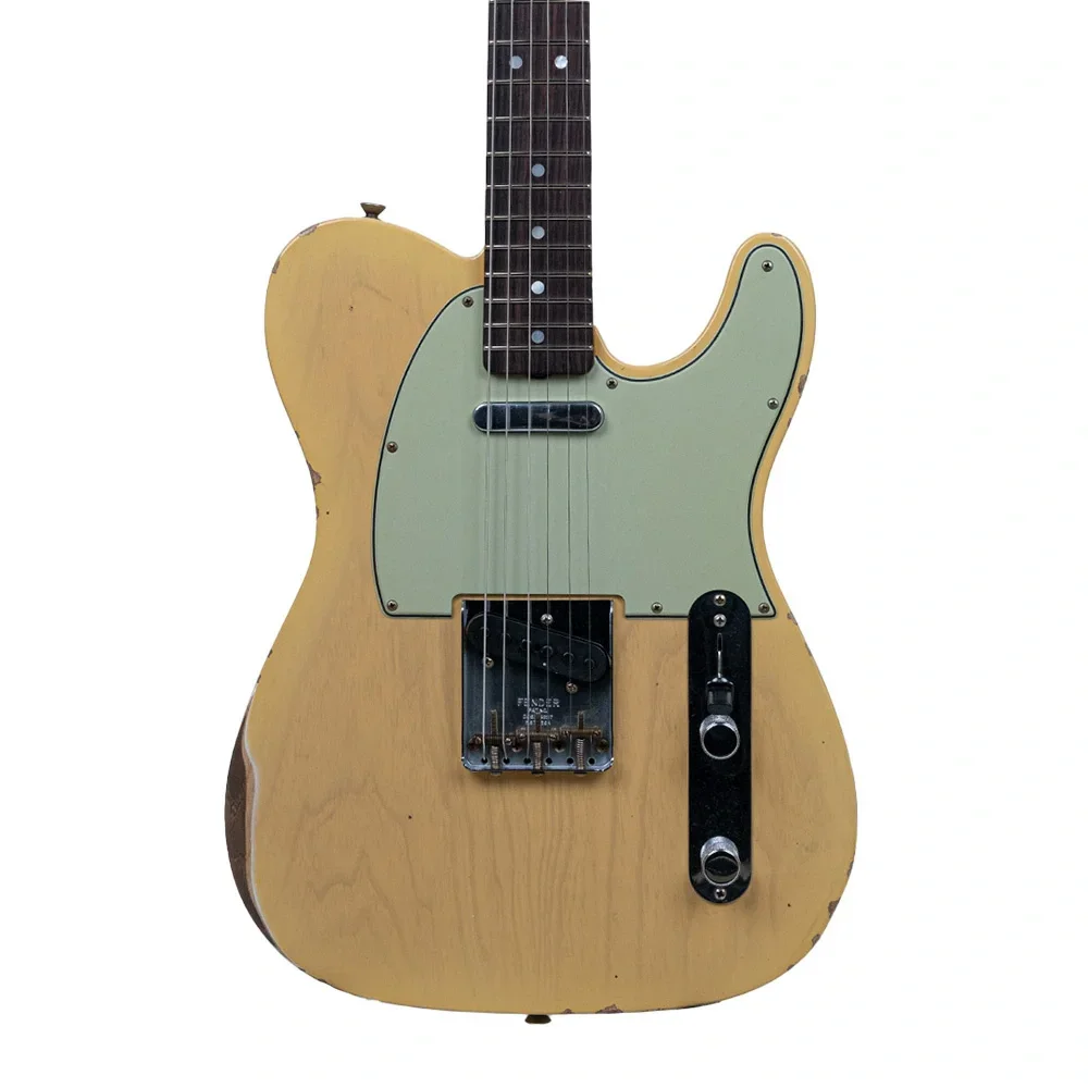 Fender Custom Shop 1964 Telecaster Relic Natural Blonde Elektro Gitar