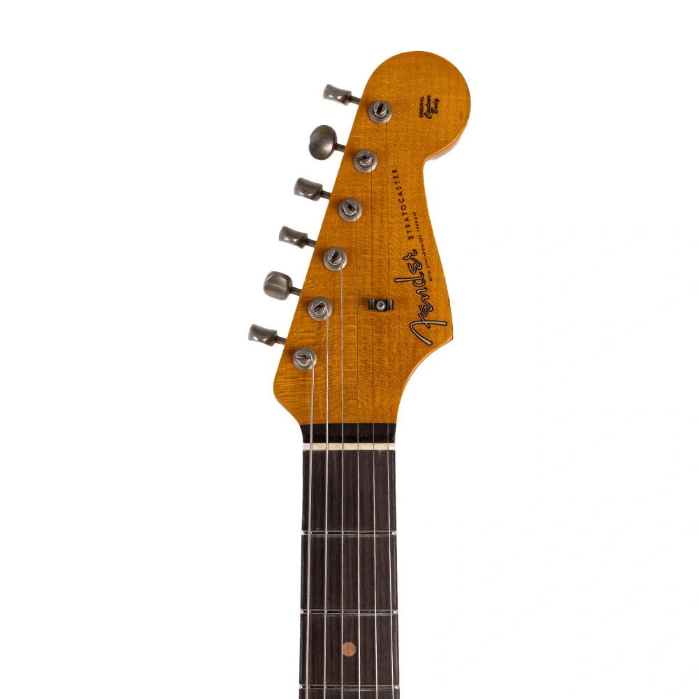 Fender Custom Shop Limited Edition Troposphere Stratocaster Heavy Relic Aged White Blonde Elektro Gitar