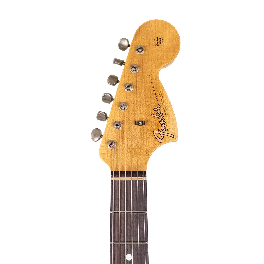 Fender Custom Shop Limited Edition 1967 Stratocaster HSS Relic Aged Black Elektro Gitar