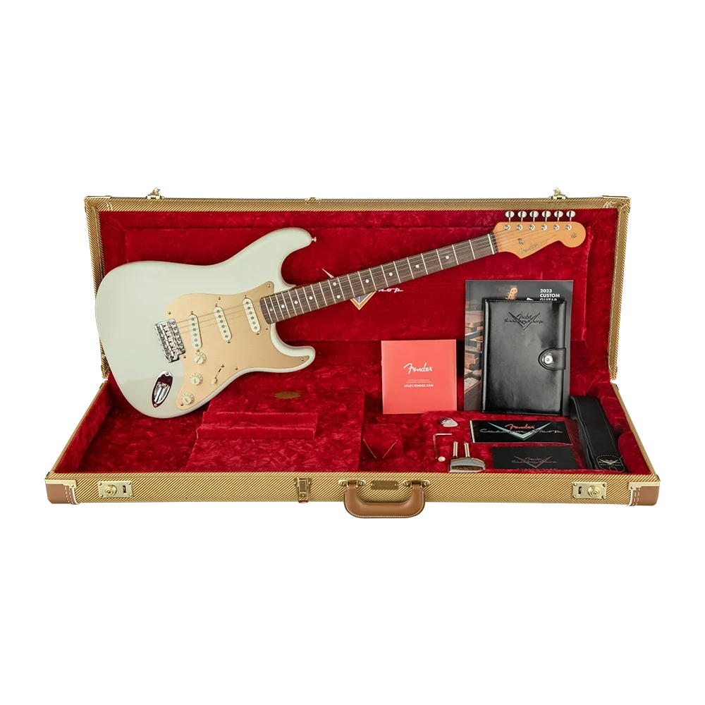 Fender Custom Shop Limited Roasted Strat Special NOS '55 Desert Tan Elektro Gitar