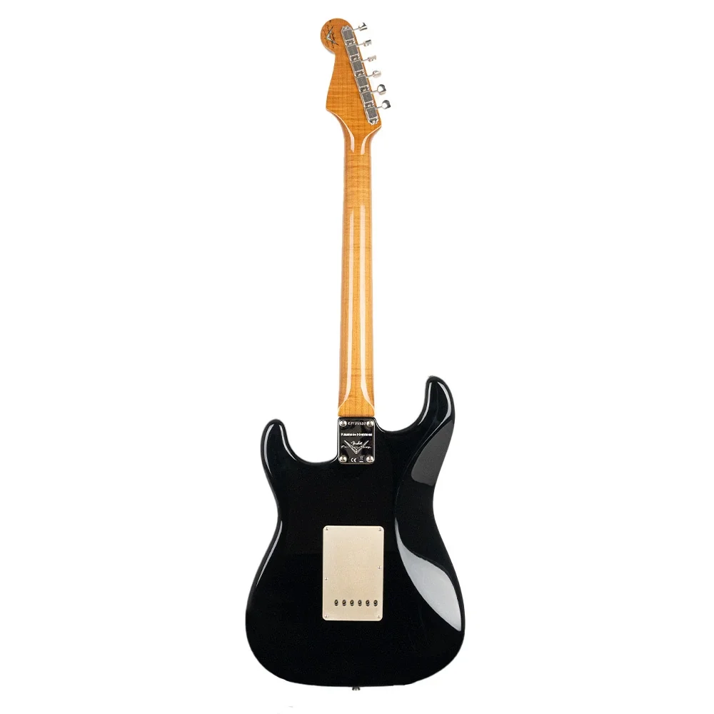 Fender Custom Shop Limited Edition Roasted Stratocaster Special NOS Gülağacı Klavye Aged Black Elektro Gitar