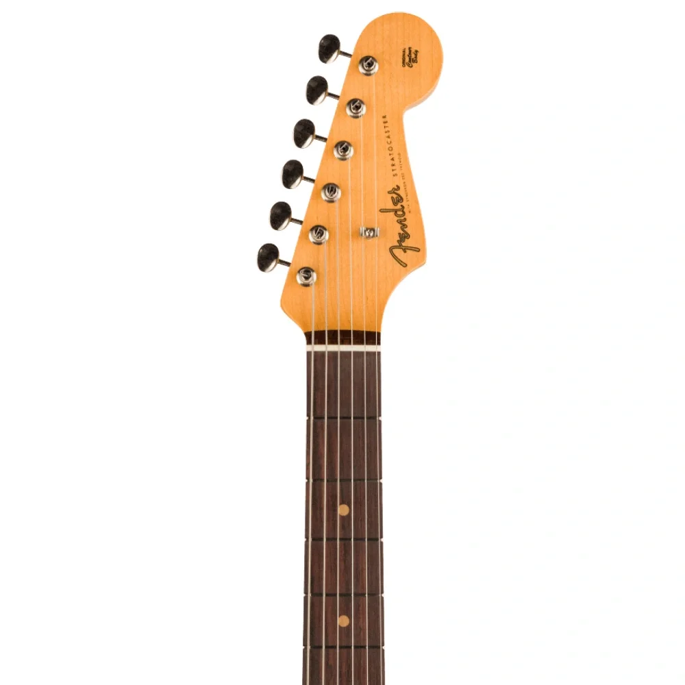 FENDER Custom Shop Vintage Custom 1959 Stratocaster NOS 3A Gülağacı Klavye Faded Aged Fiesta Red Elektro Gitar
