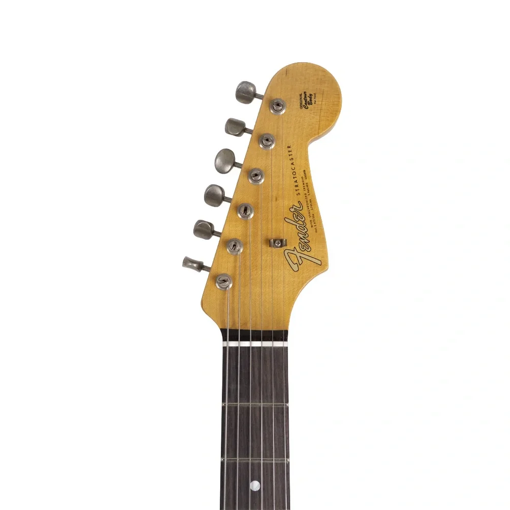 Fender Custom Shop Limited Edition L-Series Fat 1964 Stratocaster Journeyman Relic Aged Dakota Red Elektro Gitar