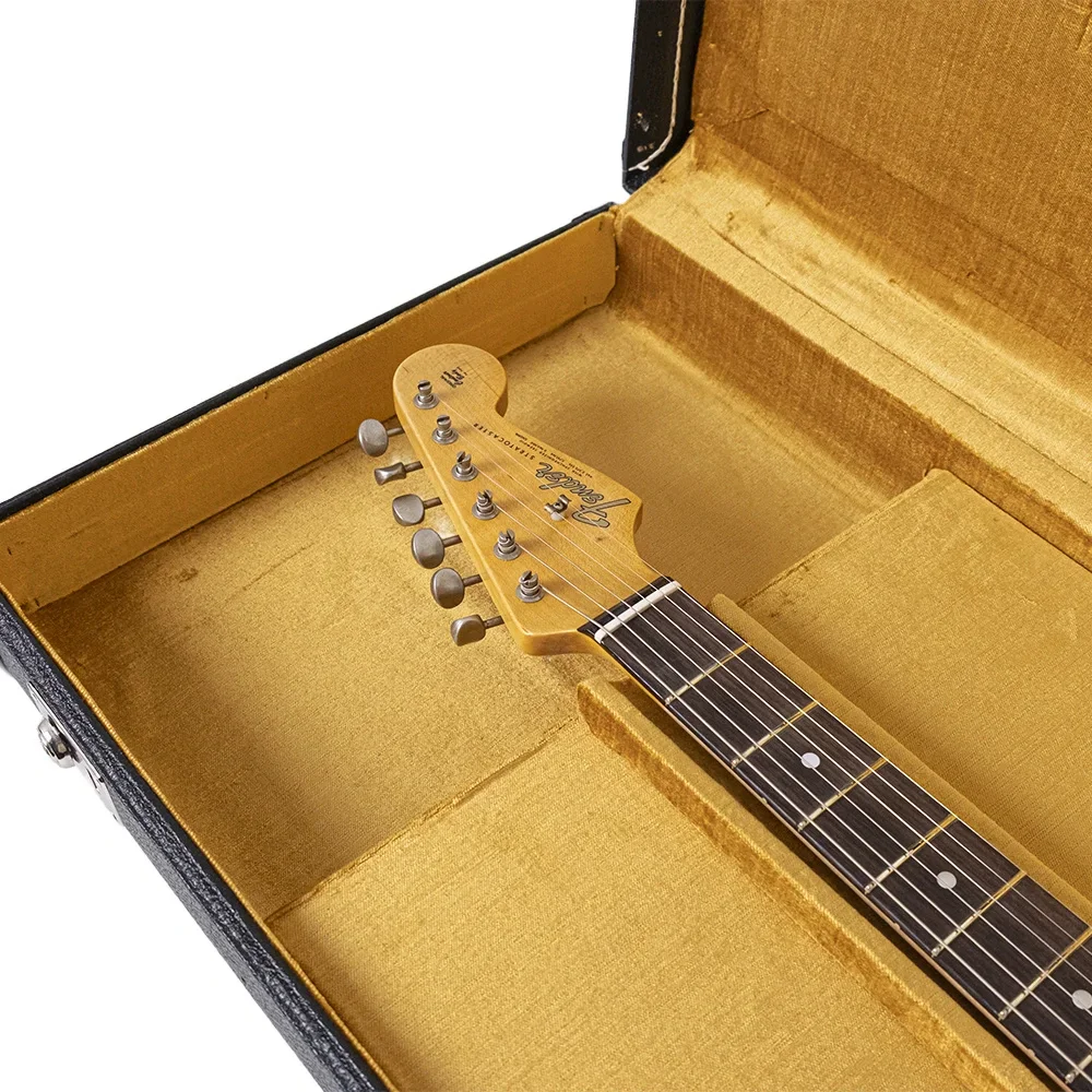 Fender Custom Shop Limited Edition L-Series Fat 1964 Stratocaster Journeyman Relic Aged Dakota Red Elektro Gitar