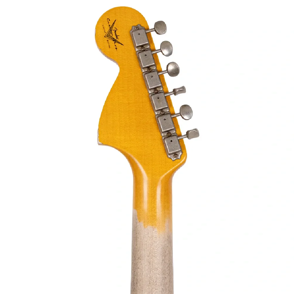 Fender Custom Shop Limited Edition 1967 HSS Stratocaster Relic Aged Black Elektro Gitar
