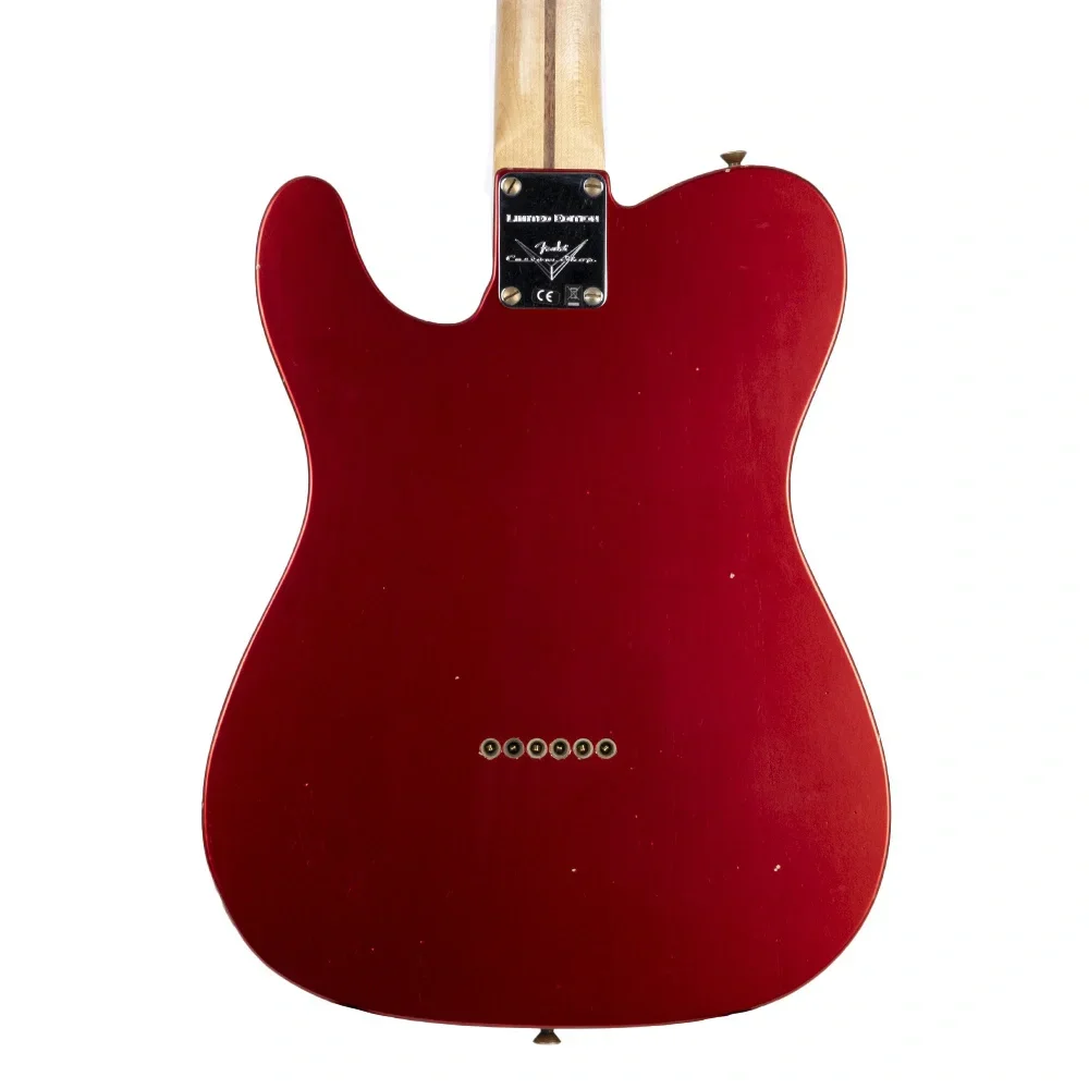 Fender Custom Shop Limited Edition 50's Telecaster Journeyman Relic Aged Candy Apple Red Elektro Gitar