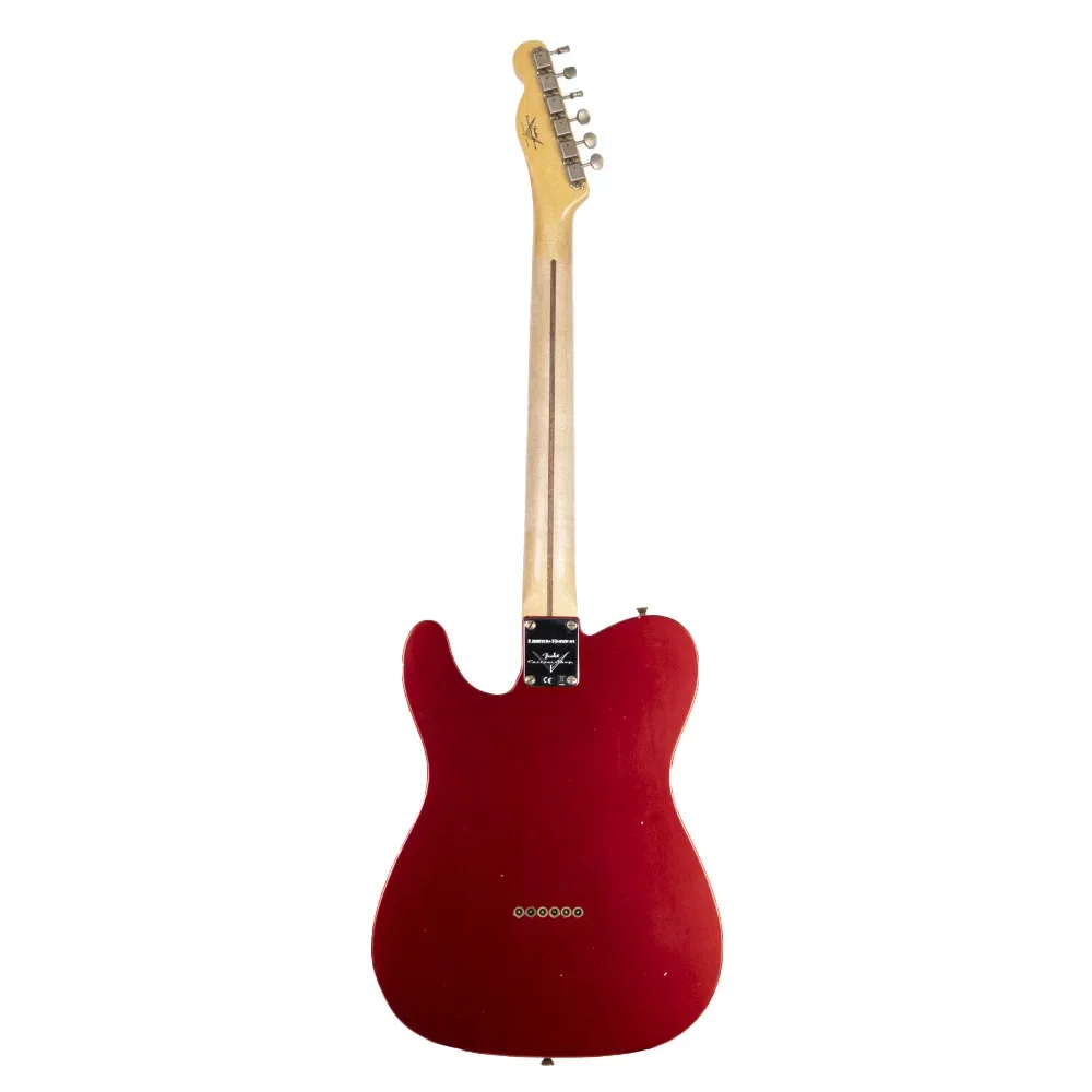 Fender Custom Shop Limited Edition 50's Telecaster Journeyman Relic Aged Candy Apple Red Elektro Gitar