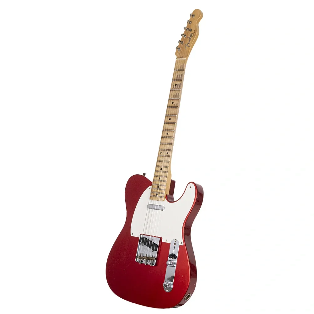 Fender Custom Shop Limited Edition 50's Telecaster Journeyman Relic Aged Candy Apple Red Elektro Gitar