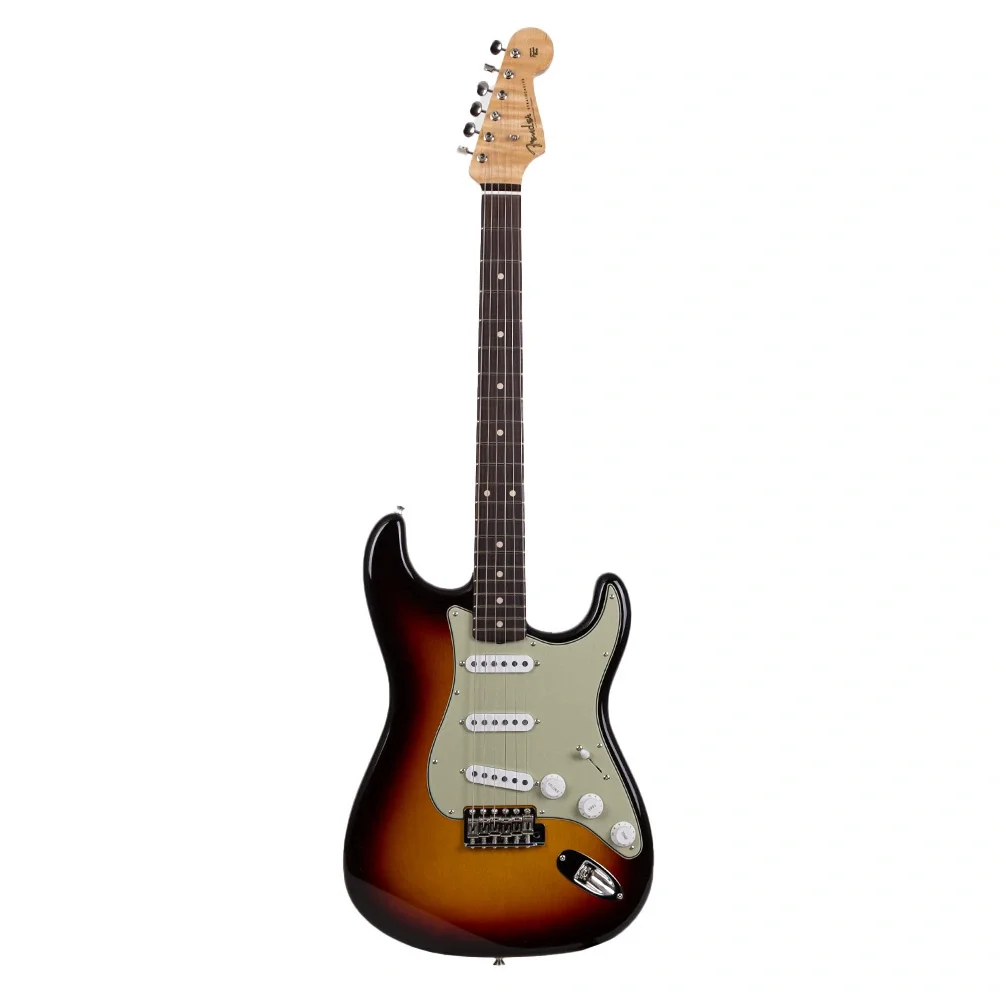 Fender Custom Shop Limited Edition 1959 Stratocaster Gülağacı Klavye NOS Chocolate 3 Ton Sunburst Elektro Gitar