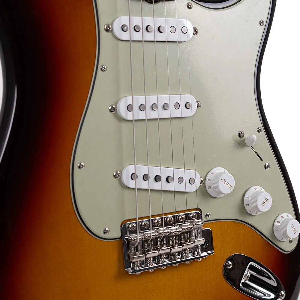 Fender Custom Shop Limited Edition 1959 Stratocaster Gülağacı Klavye NOS Chocolate 3 Ton Sunburst Elektro Gitar