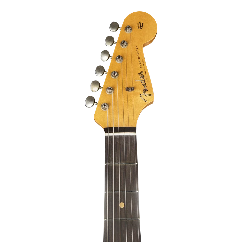 Fender Custom Shop CPE21 Limited Edition 59 Stratocaster Relic Gülağacı Klavye Super Faded Elektro Gitar Elektro Gitar