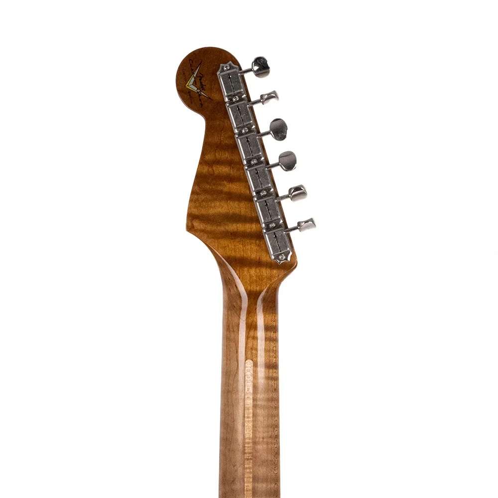 Fender Custom Shop Limited Edition Roasted 50s Stratocaster Lush Closet Classic Faded Aged Daphne Blue Elektro Gitar