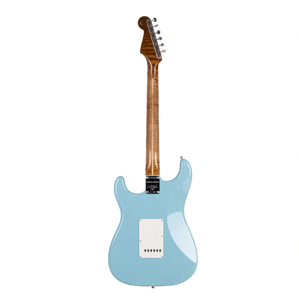 Fender Custom Shop Limited Edition Roasted 50s Stratocaster Lush Closet Classic Faded Aged Daphne Blue Elektro Gitar
