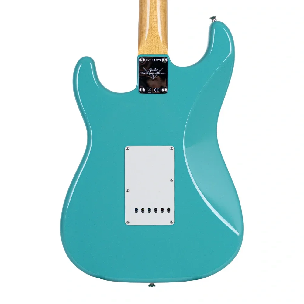 Fender Custom Shop 1959 Stratocaster NOS Gülağacı Klavye Surf Green Elektro Gitar