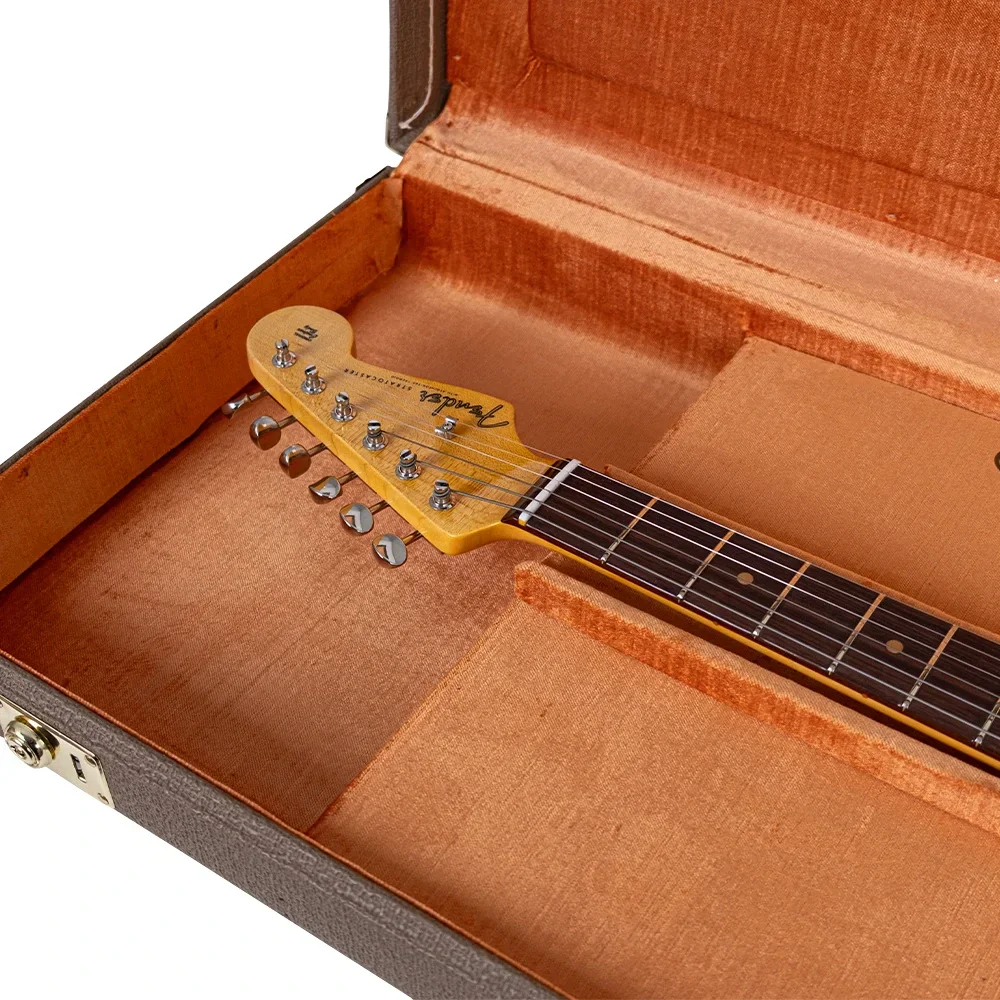 Fender Custom Shop 1959 Stratocaster NOS Gülağacı Klavye Surf Green Elektro Gitar