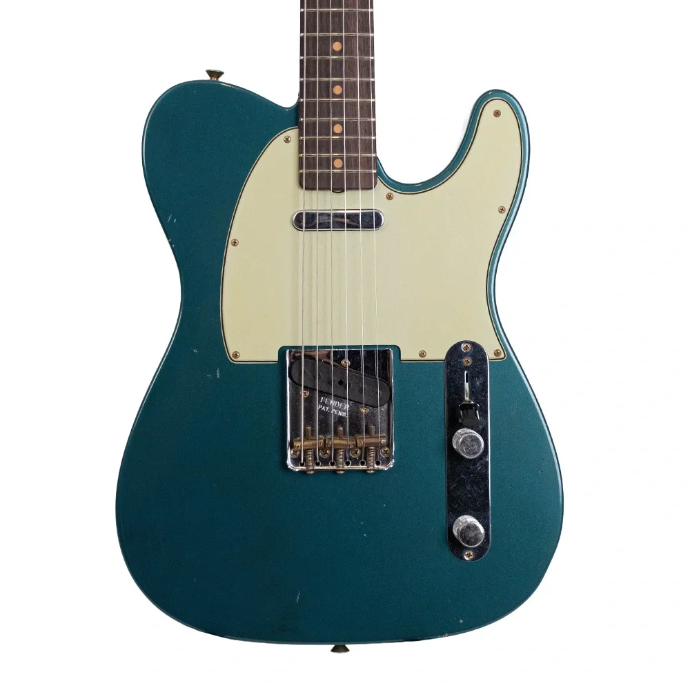 Fender Custom Shop Limited Edition 1960 Telecaster Journeyman Relic Aged Ocean Turquoise Elektro Gitar