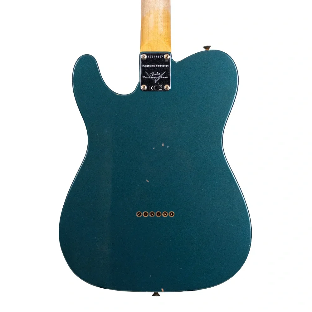 Fender Custom Shop Limited Edition 1960 Telecaster Journeyman Relic Aged Ocean Turquoise Elektro Gitar