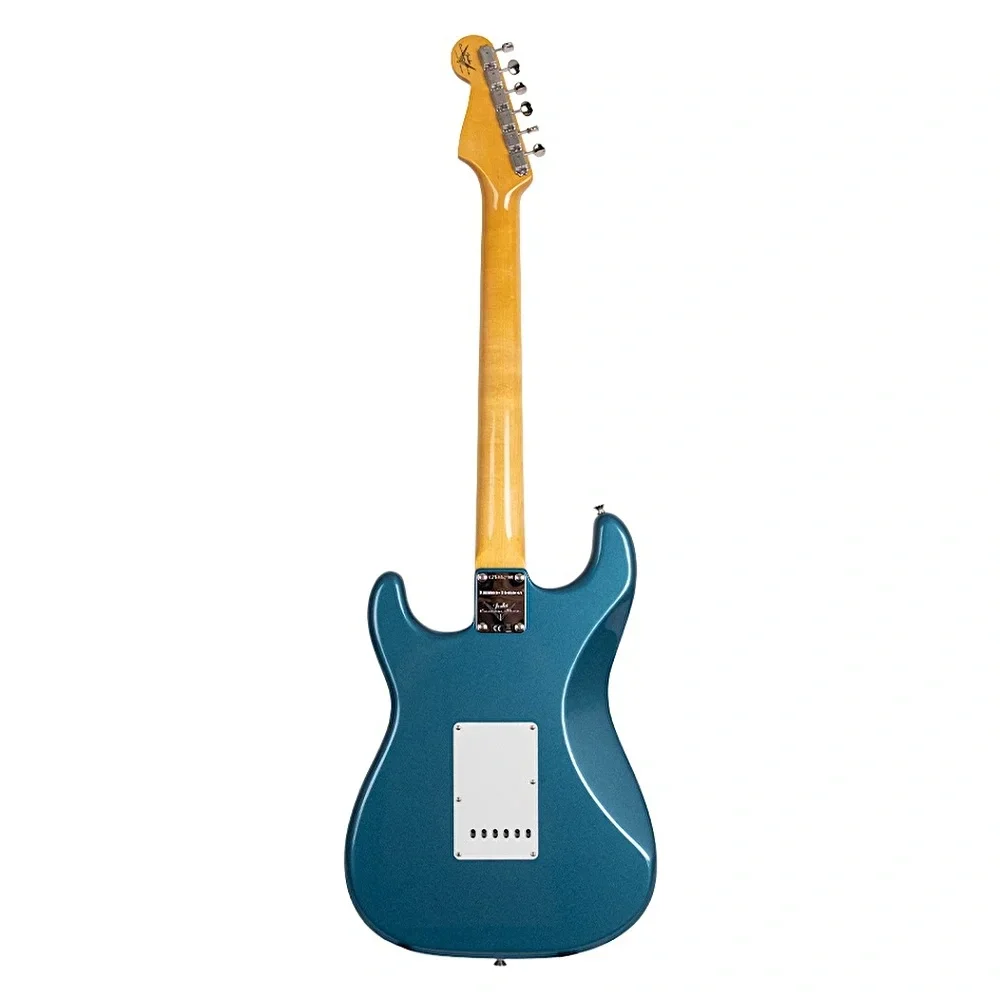 Fender Custom Shop Limited Edition 1965 Stratocaster NOS Akçaağaç Klavye Ocean Turquoise Elektro Gitar