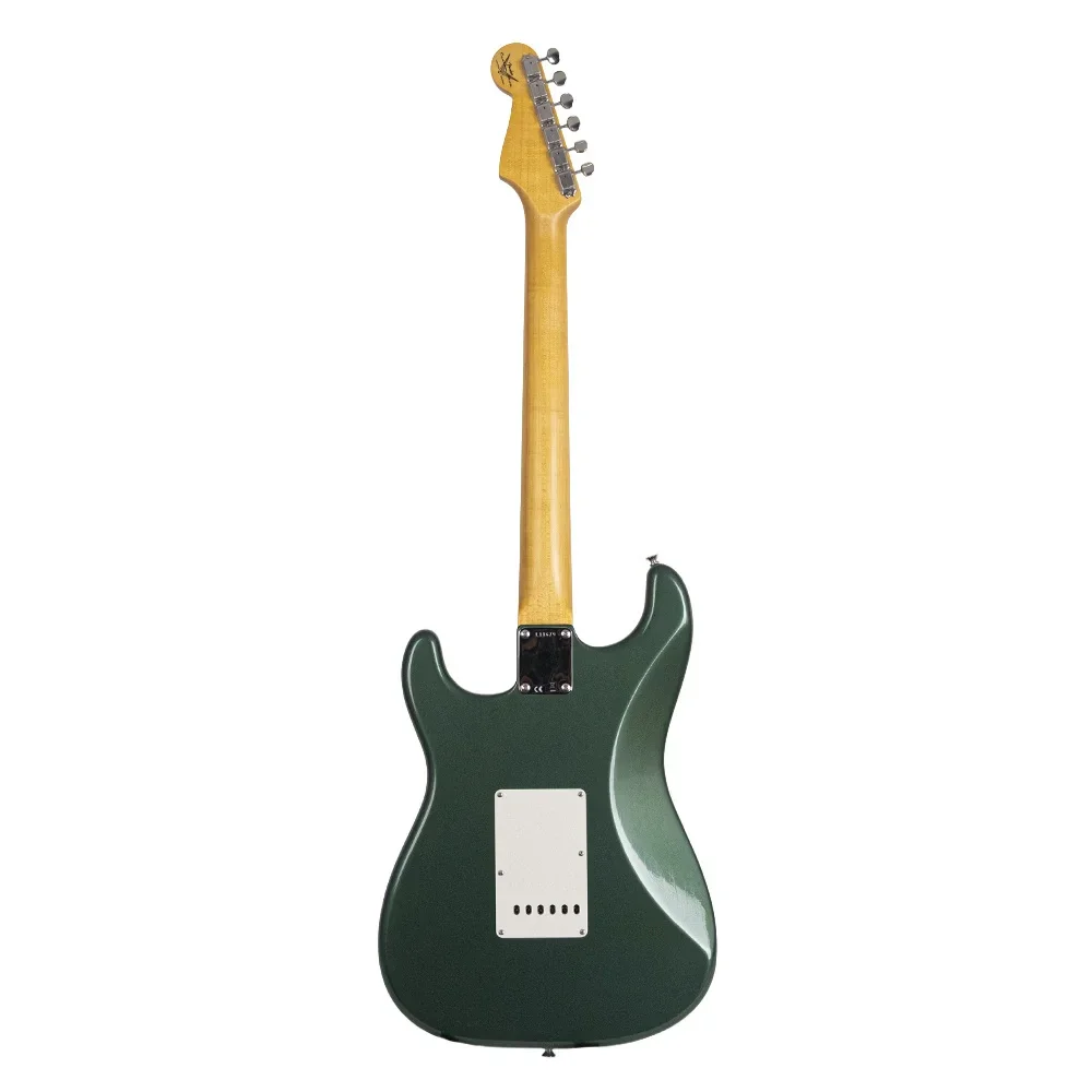 Fender Custom Shop Limited Edition L-Series Fat 1964 Stratocaster Closet Classic Aged Sherwood Green Elektro Gitar