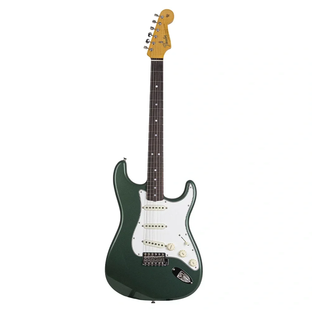 Fender Custom Shop Limited Edition L-Series Fat 1964 Stratocaster Closet Classic Aged Sherwood Green Elektro Gitar