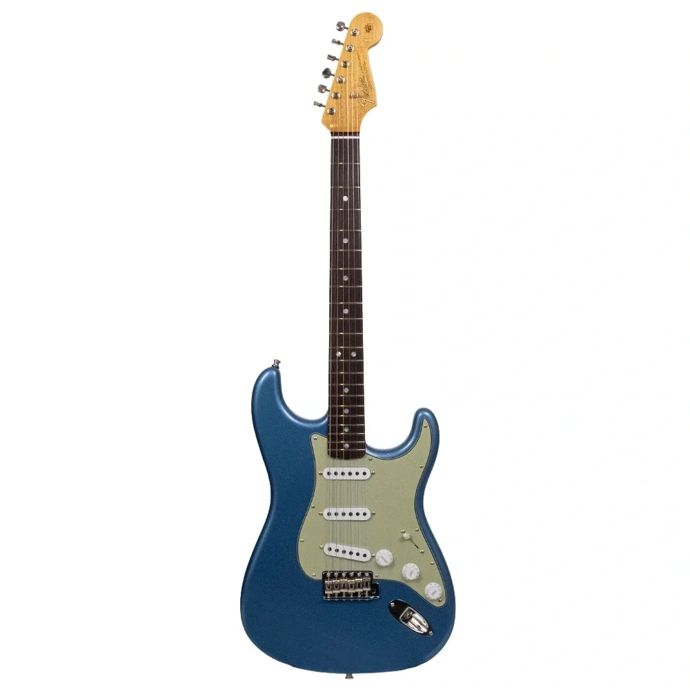 Fender Custom Shop Limited Edition 1965 Stratocaster Journeyman Relic Closet Classic Hardware Aged Lake Placid Blue Elektro Gitar