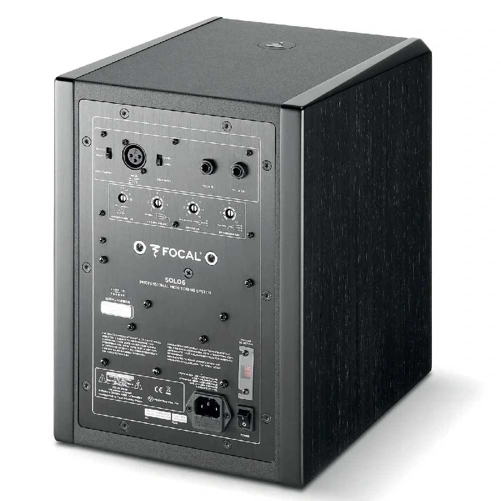 Focal SOLO 6 ST6 Black Stüdyo Monitörü (Tek)