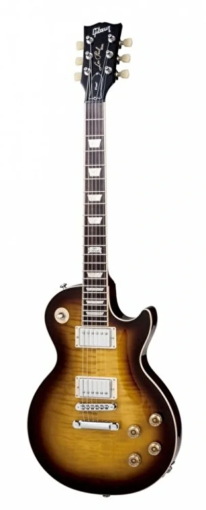 GIBSON LP Standard 2014 Tobacco Sunburst Perimeter Min-Etune Chrome Hdwr. Elektro Gitar
