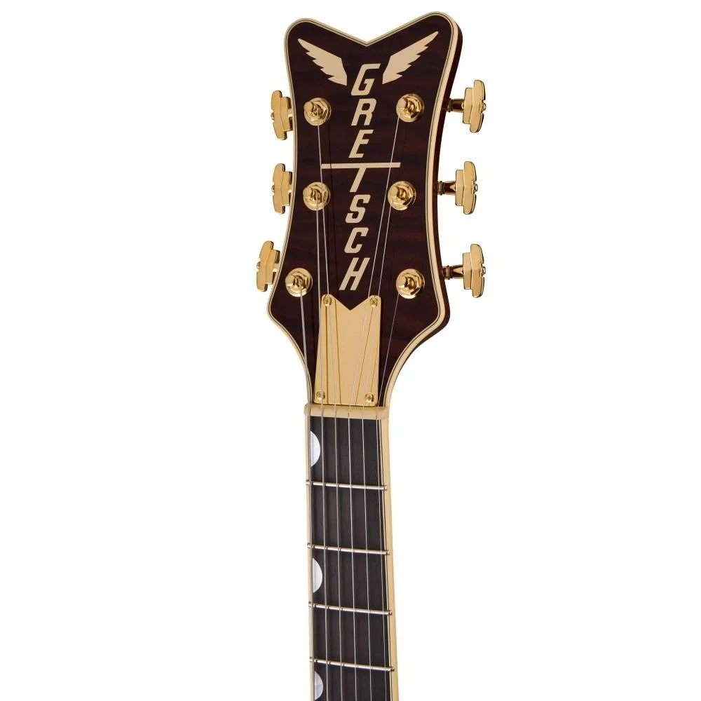 Gretsch Limited Edition Falcon Centerblock Jr Bigsby Quilted Maple Roundup Orange Elektro Gitar
