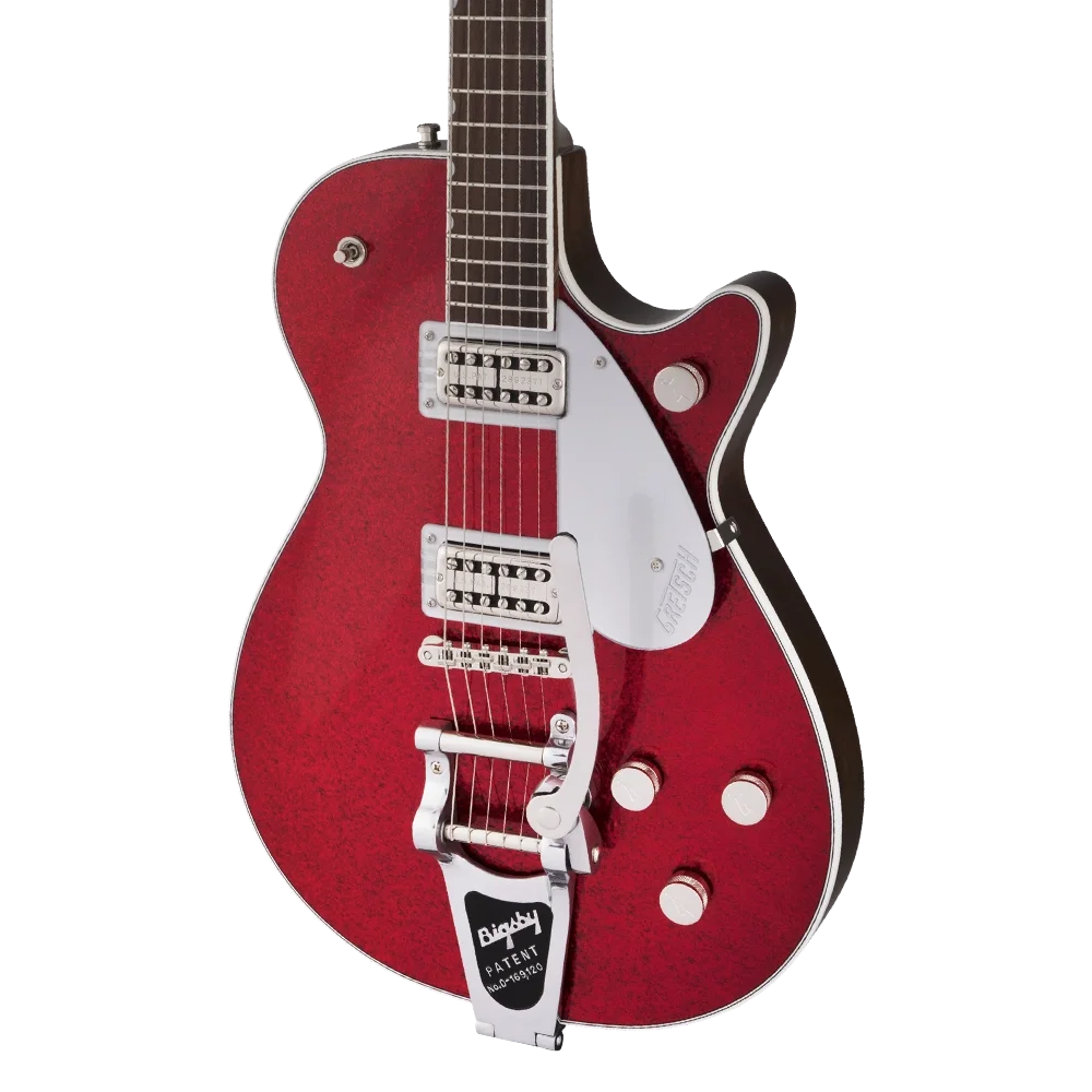 GRETSCH G6129T Players Edition Jet FT Bigsby Gülağacı Klavye Red Sparkle Elektro Gitar