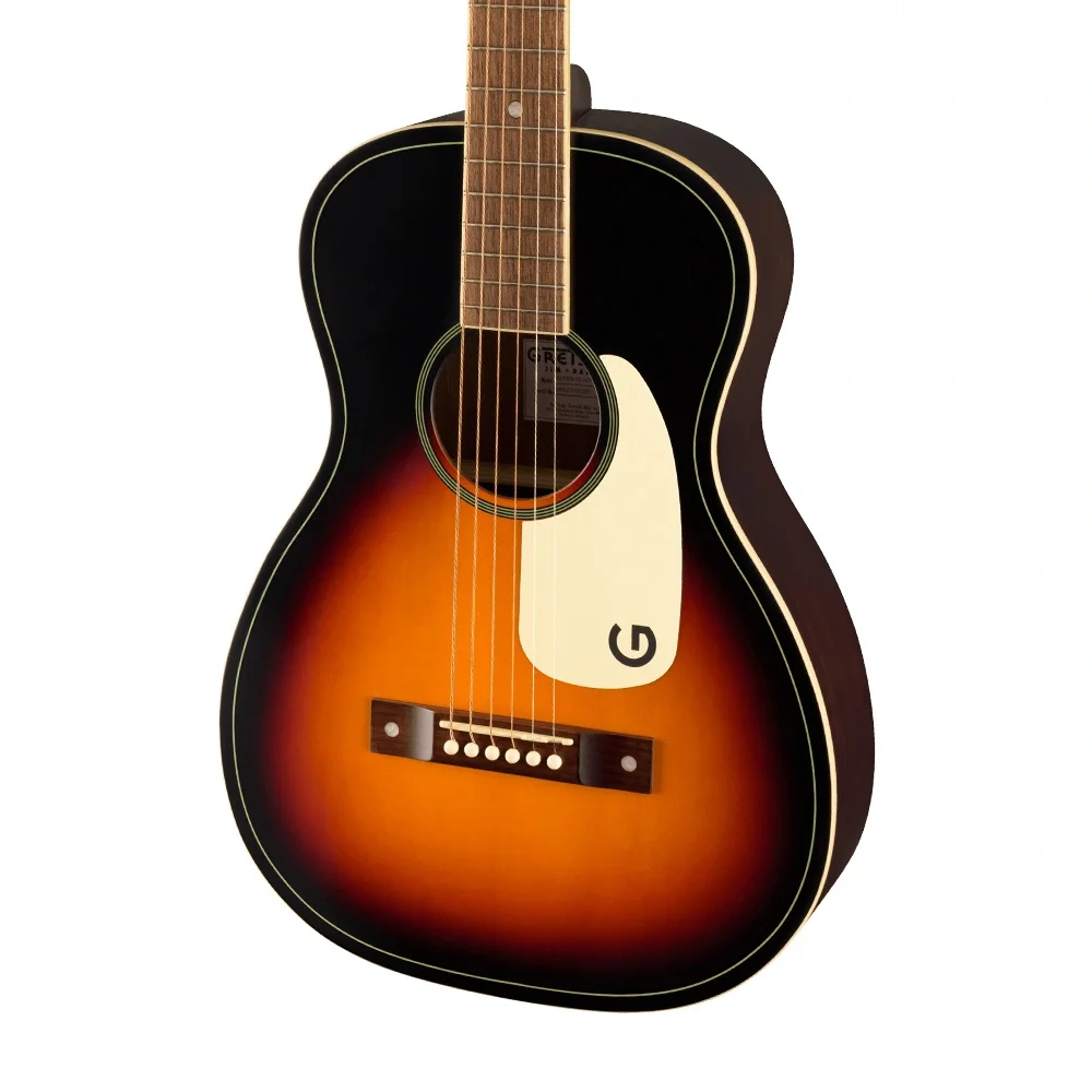 Gretsch Jim Dandy Parlor Ceviz Klavye WPG Rex Burst Akustik Gitar