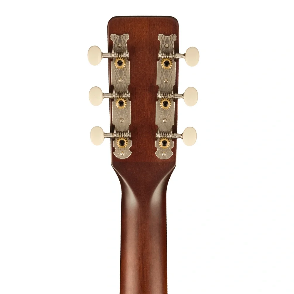 Gretsch Jim Dandy Deltoluxe Concert Ceviz Klavye TSPG Blacktop Elektro Akustik Gitar