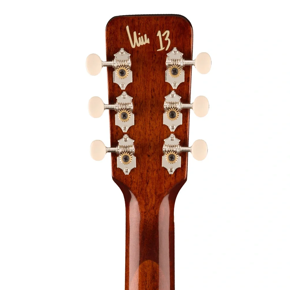 Gretsch Nick 13 Outlaw Heart Grand Concert Gülağacı Klavye Black Akustik Gitar