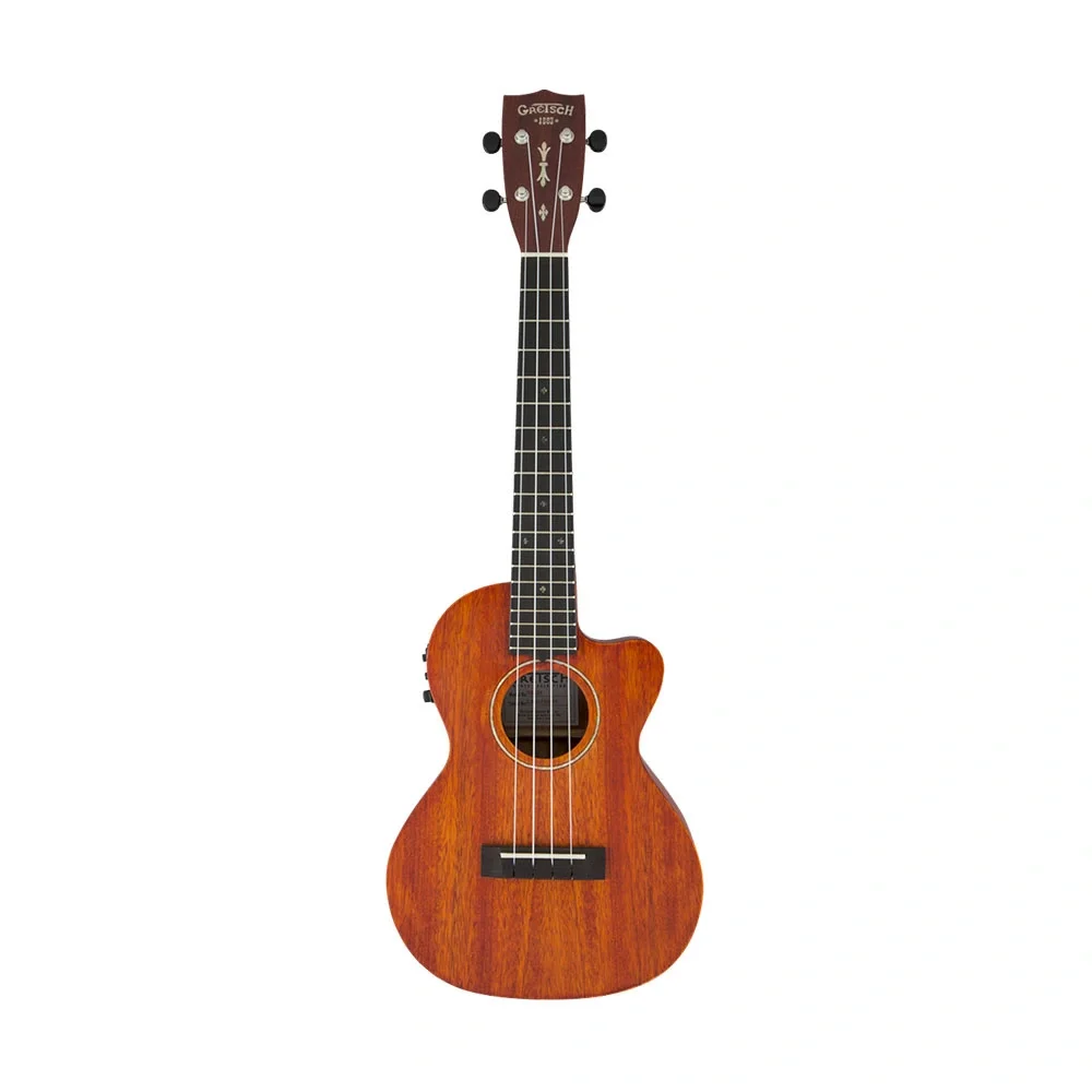 Gretsch G9121 Tenor Cutaway Fishman Kula Manyetik Gig Bag Honey Mahogany Stain Elektro Ukulele