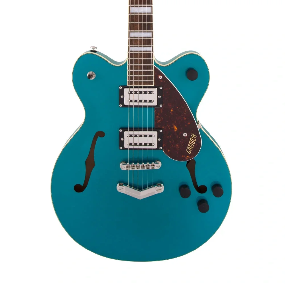 Gretsch G2622 Streamliner Center Block Double-Cut V-Stoptail BT-2S Pickups Laurel Klavye Ocean Turquoise Elektro Gitar