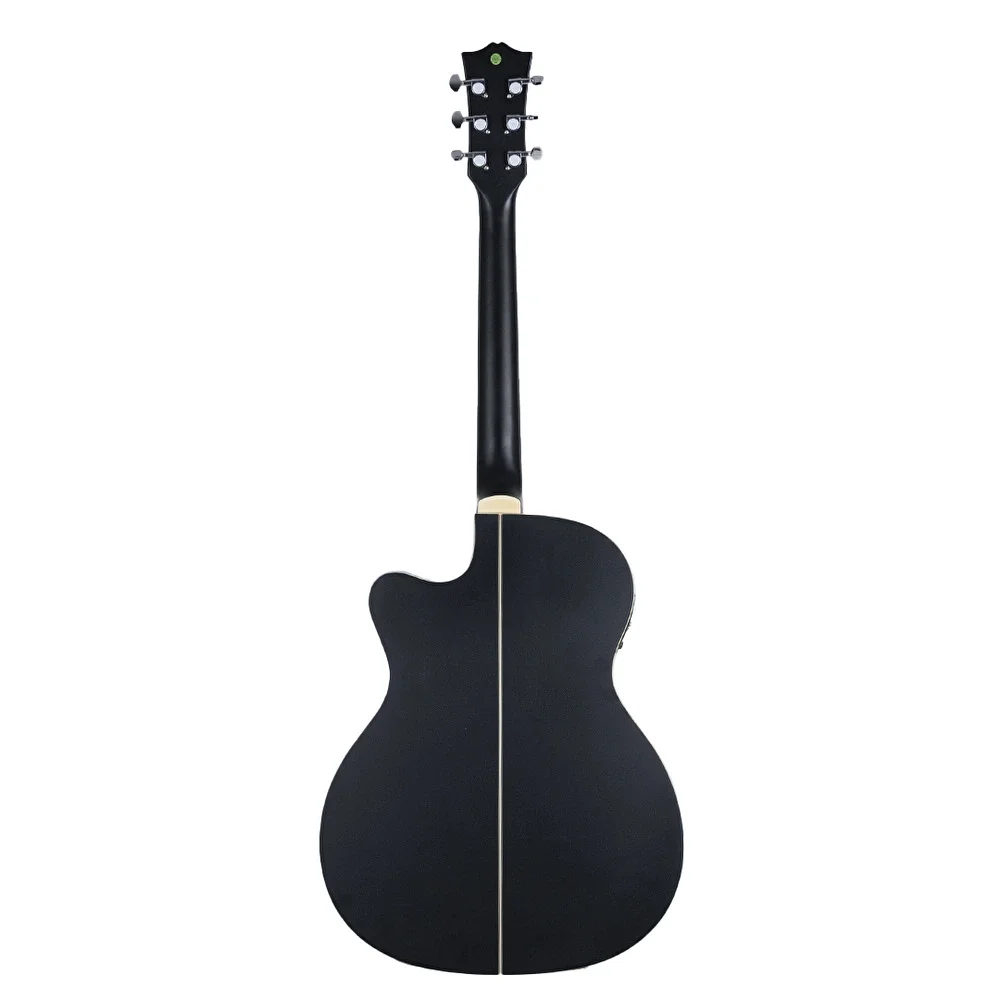 HAZE F-560CEQMBK Siyah Elektro Akustik Gitar