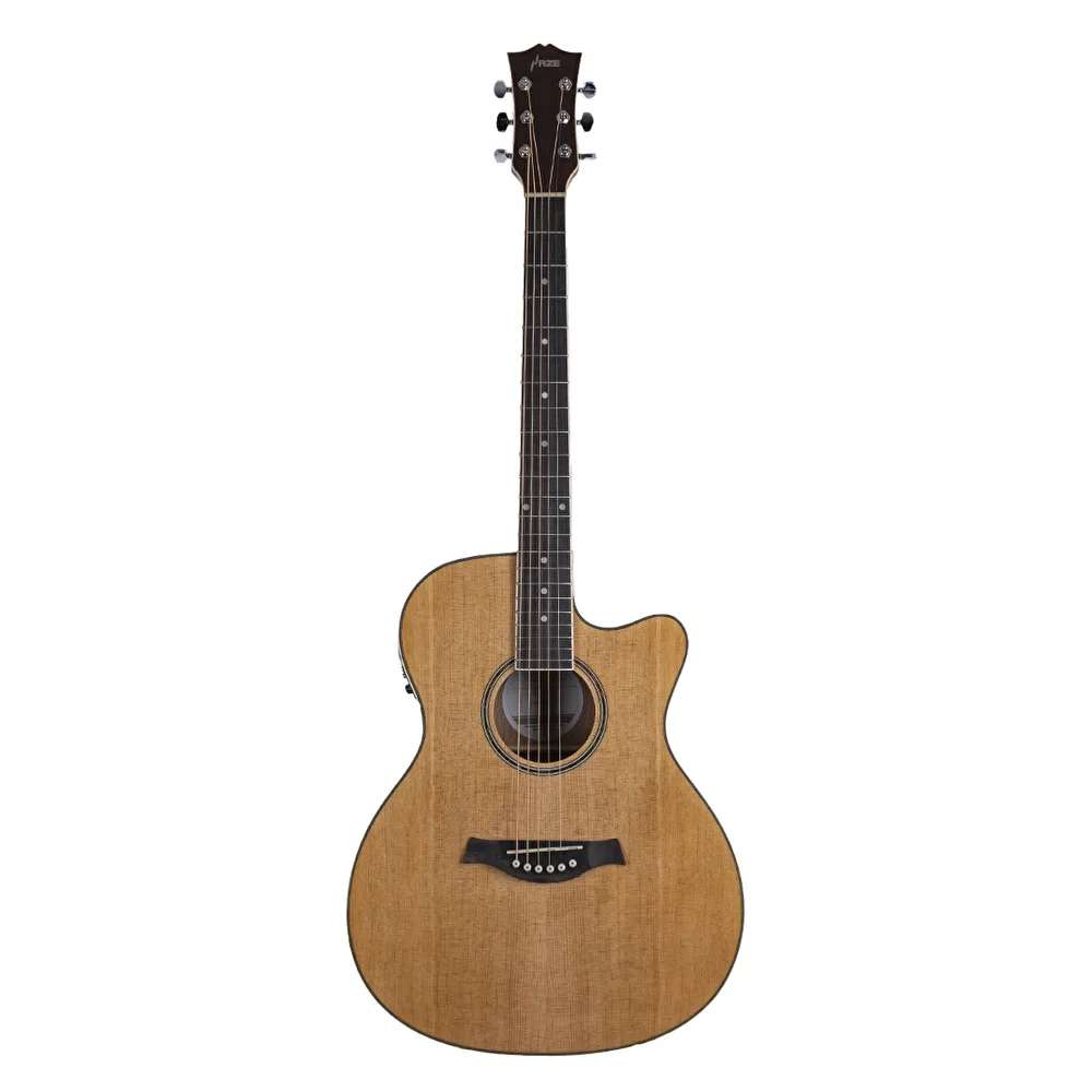 HAZE F-560CEQN Elektro Akustik Gitar