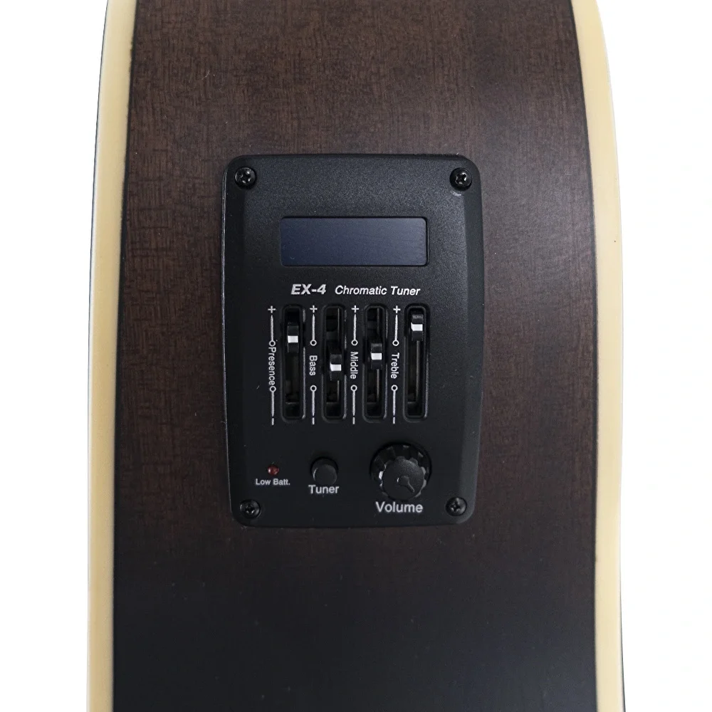 HAZE F-650/DVS CEQ Elektro Akustik Gitar