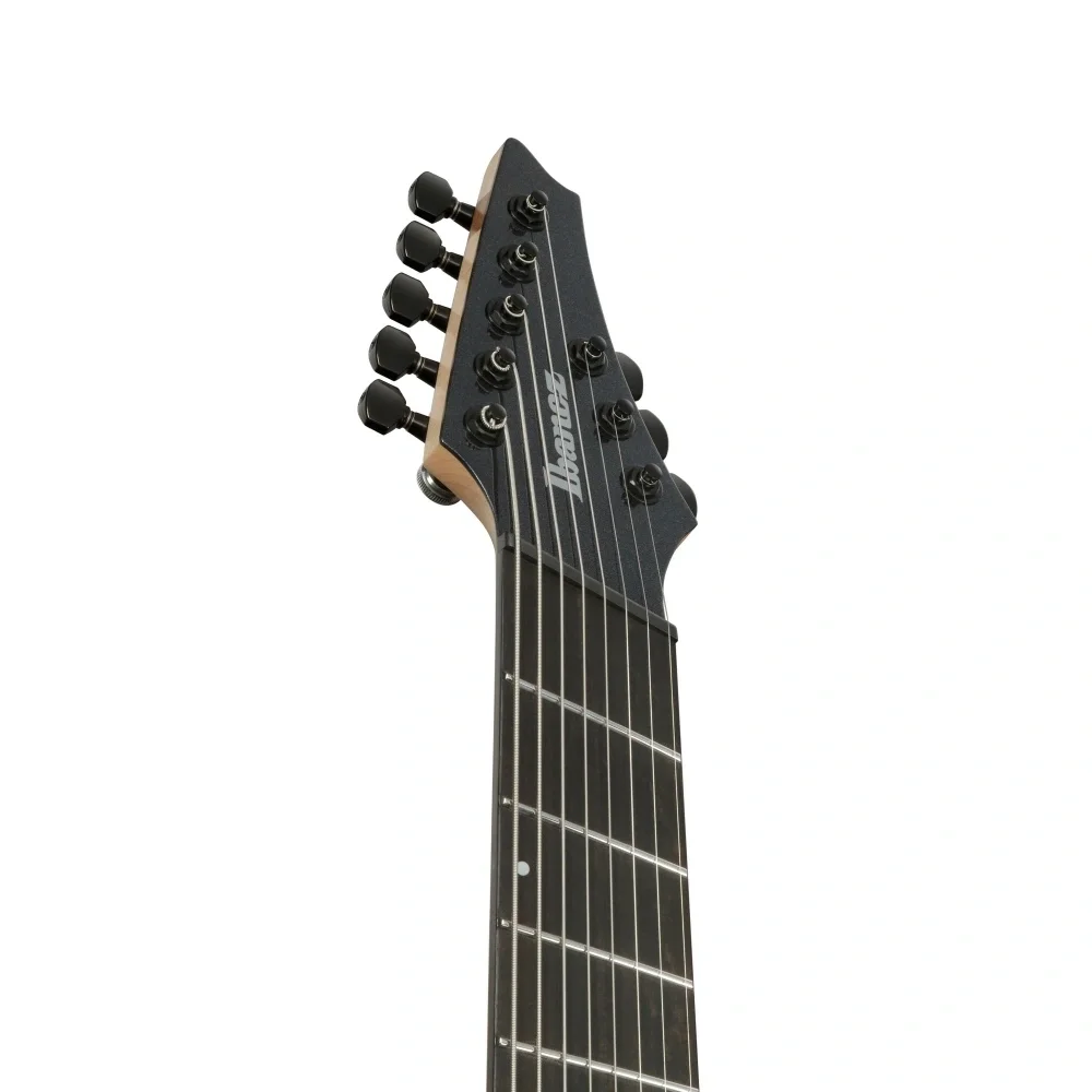 IBANEZ  Alpha A528-IPT 8 Telli Multi Scale Koyu Metalik Gri Elektro Gitar