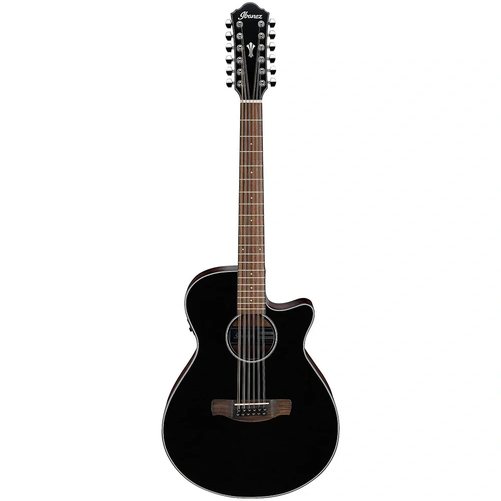 IBANEZ AEG5012-BKH 12 Telli Elektro Akustik Gitar