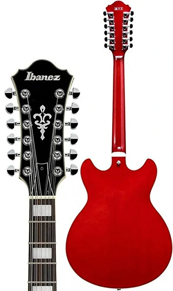 Ibanez AS7312-TCD Artcore Serisi Semi Hollow Body Transparent Cherry Red Rosewood Klavye Elektro Gitar