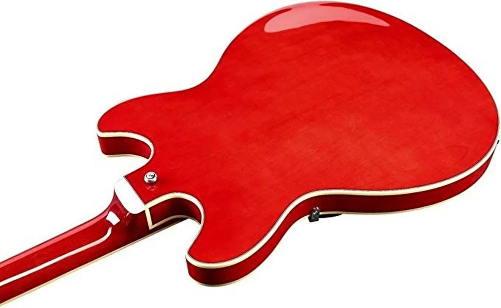 Ibanez AS7312-TCD Artcore Serisi Semi Hollow Body Transparent Cherry Red Rosewood Klavye Elektro Gitar