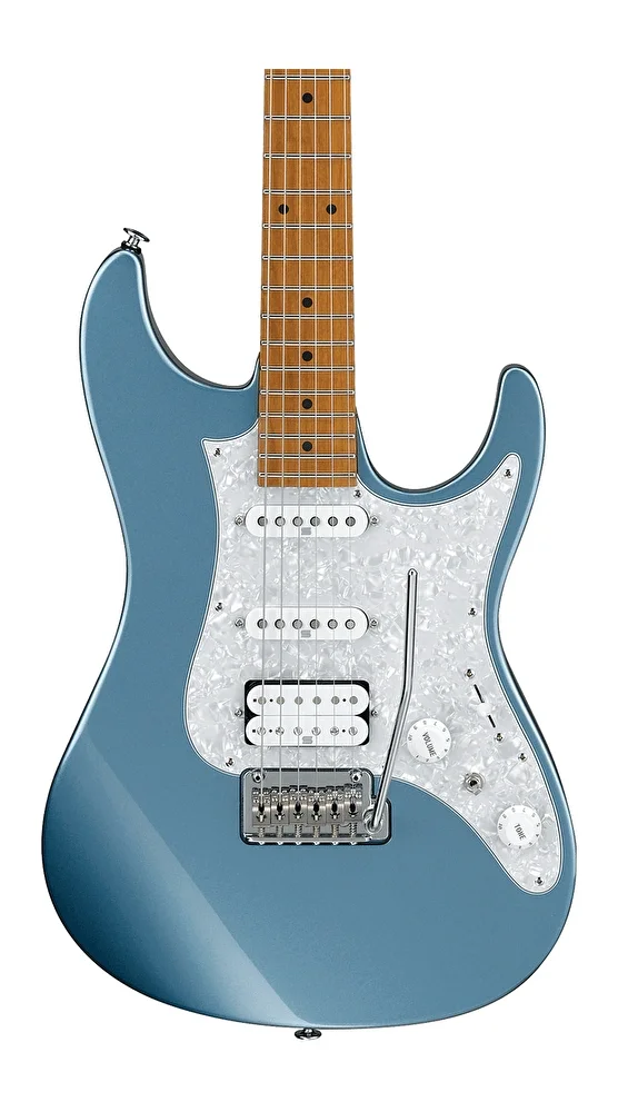 Ibanez AZ2204-ICM AZ Ice Blue Metallic Elektro Gitar Case Dahil