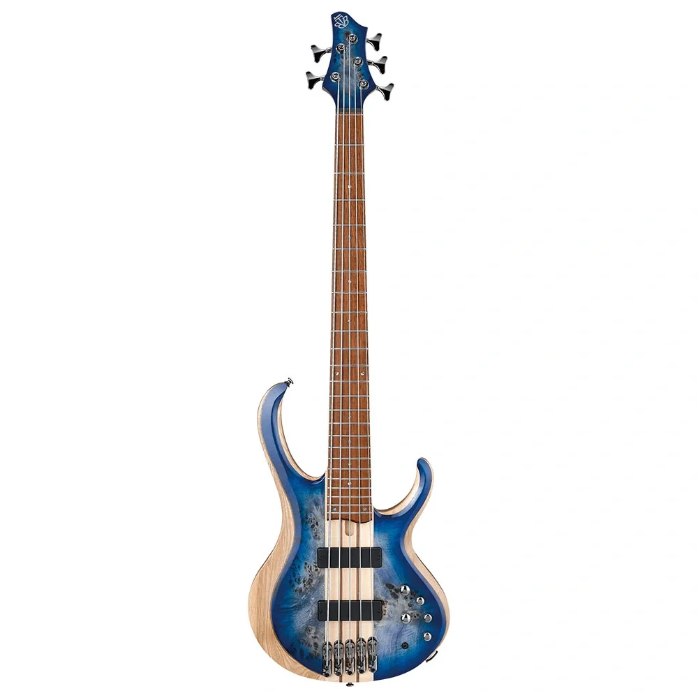 IBANEZ BTB845-CBL 5 Telli Mavi Bas Gitar