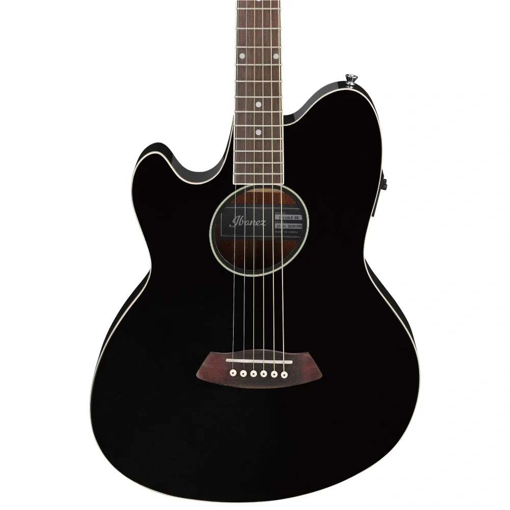 IBANEZ TCY10LE-BK Talman Serisi Solak Elektro Akustik Gitar
