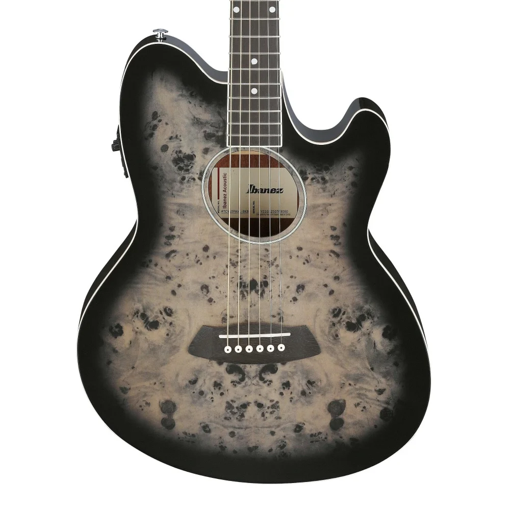 IBANEZ TCY10PA-BKB Talman Serisi Elektro Akustik Gitar